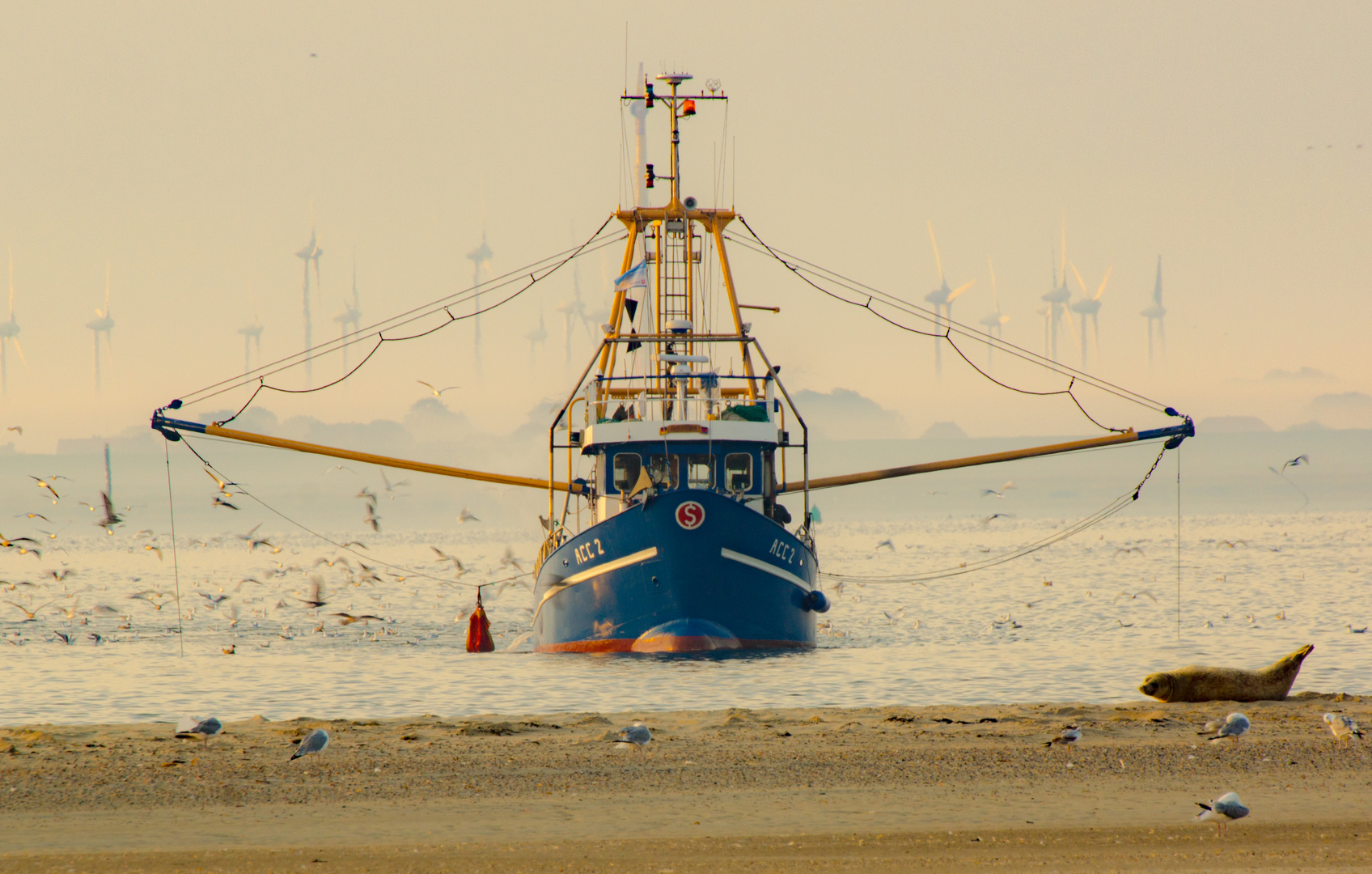 Kutter vor Norderney