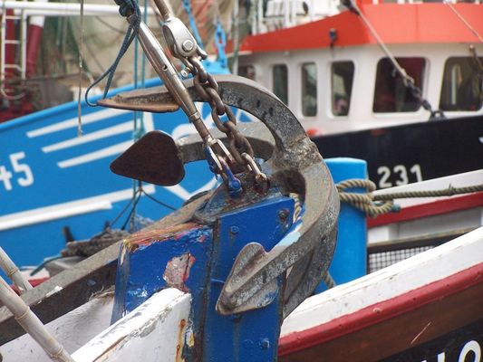 Kutterflotte in Neßmersiel