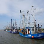 Kutterhafen Wremen bei Flut