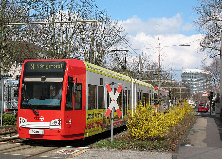 KVB im Frühlingsanfang