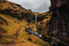 Kvernufoss Waterfall