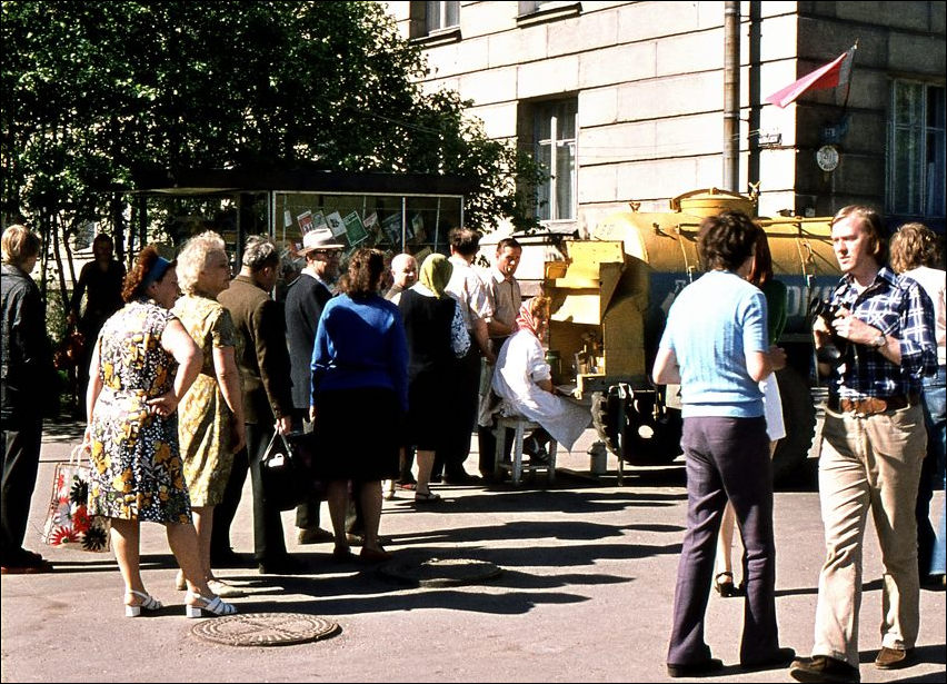 Kwas Tankwagen Moskau1973