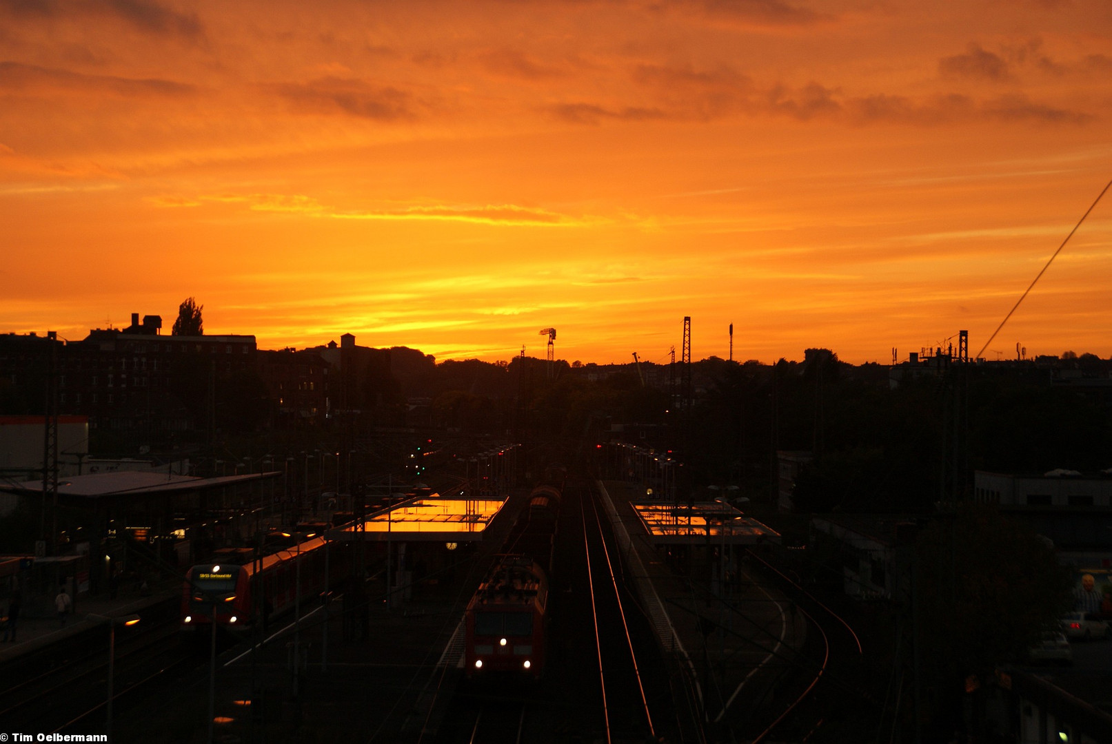 KWO - Bahnhof Wuppertal Oberbarmen in einem mal etwas anderen Blickwinkel