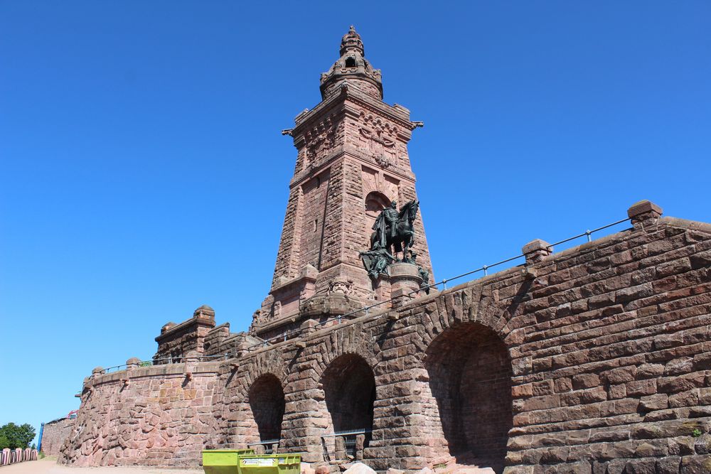 Kyffhäuser Denkmal südlich Foto & Bild dokumentation, geschichte