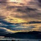 Kyffhäusergebirge am Abend