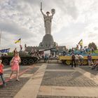 Kyiv - Rodina Mat Monument on Victory Day