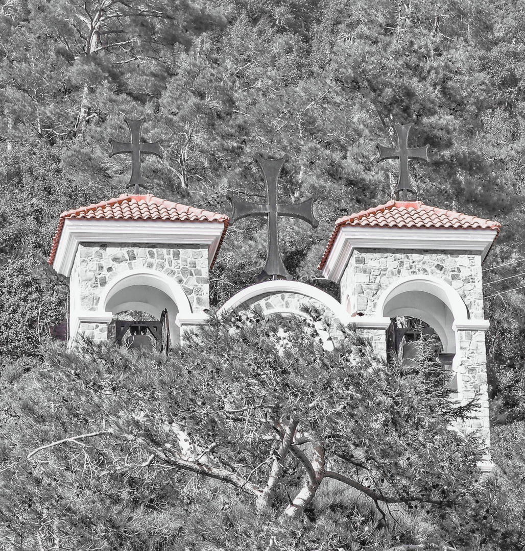 Kykkos Kloster - Spitze des Glockenturms