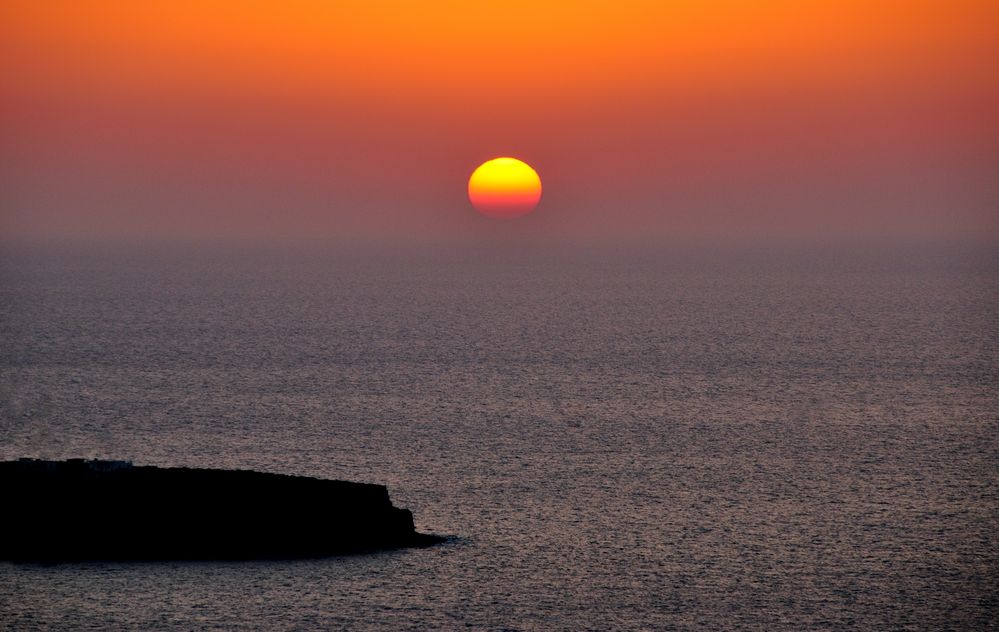 Kykladen Sonnenuntergang