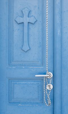 Kykladen_2023 (34 - Kirchentür)