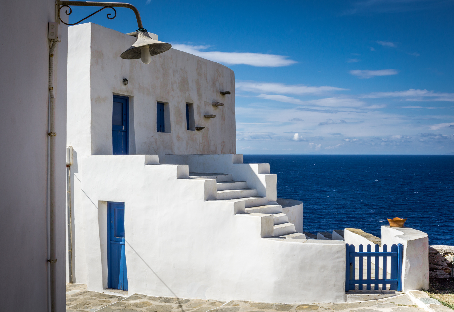 Kykladenarchitektur auf Sifnos