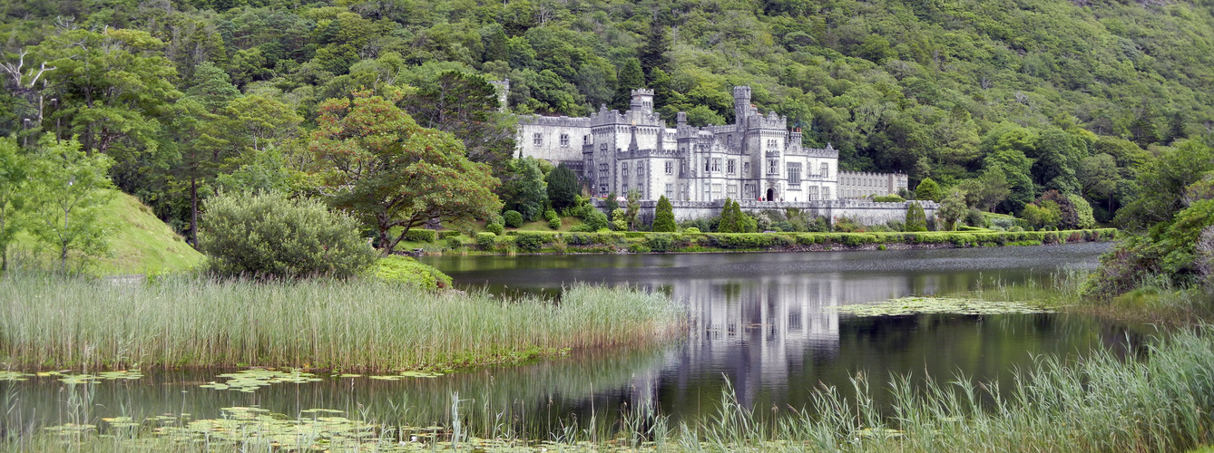 Kylemore Abbey.