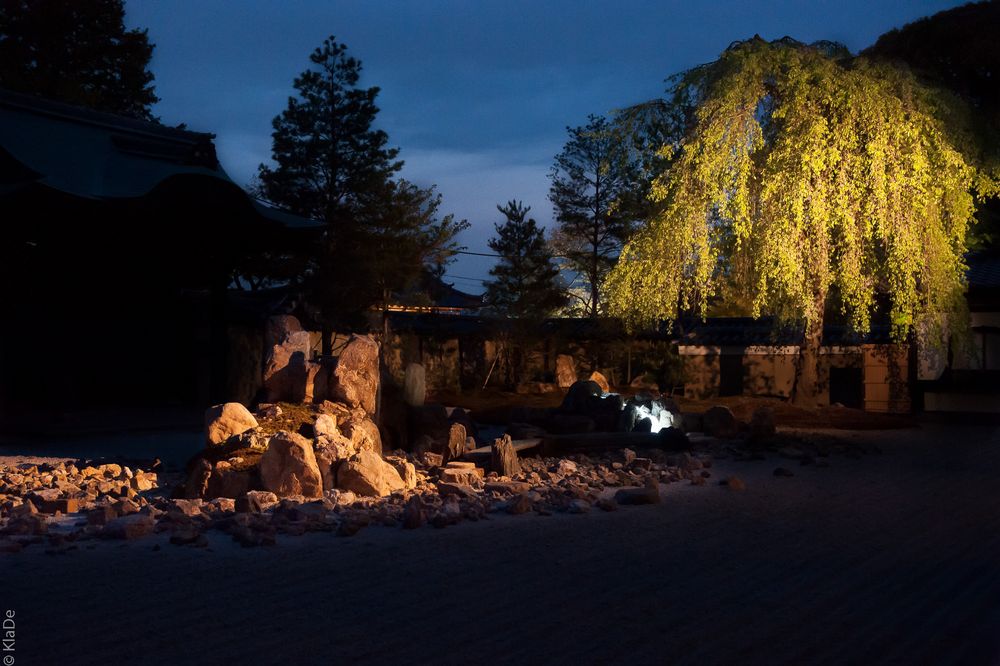 Kyoto Lightscape Spring 2013 - Kodaiji Steingarten