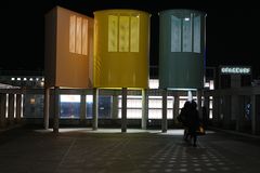 Kyoto Station by night