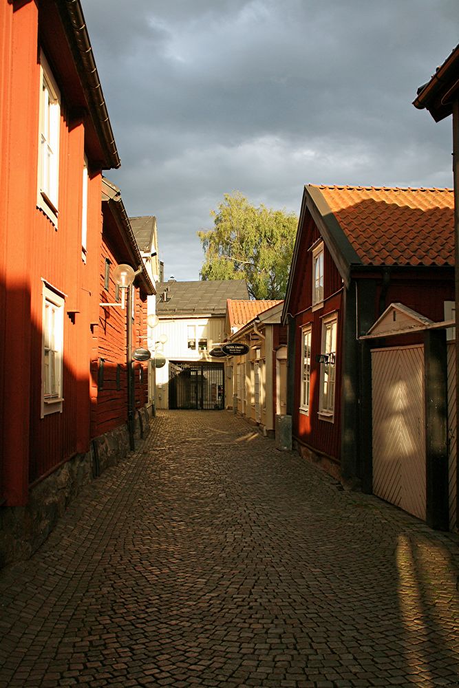 Kyrkbacken das Altstadtviertel von Västerås