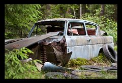 Kyrkömosse Autofriedhof