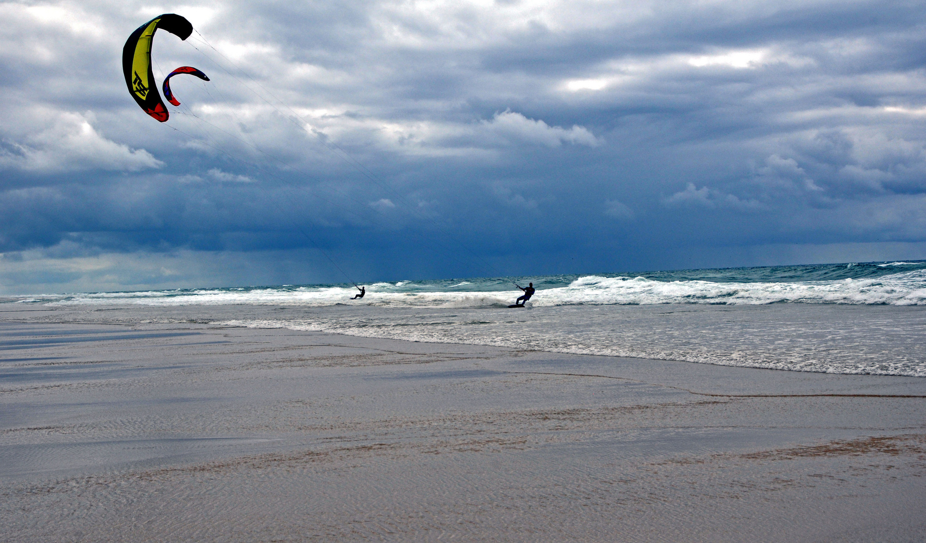 kytesurf a lacanau beach sud sud ! 