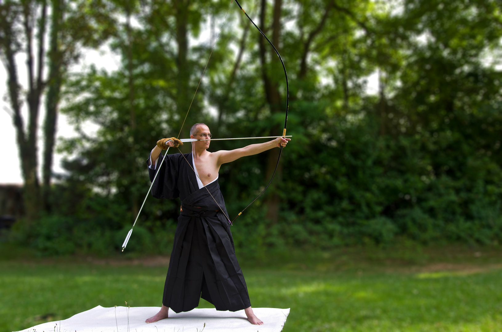 Kyudo, meditatives Bogenschießen