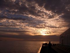 L' Alba nel mare Rio de Janeiro-Brasil