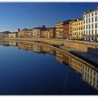 l Arno pisano al tramonto....