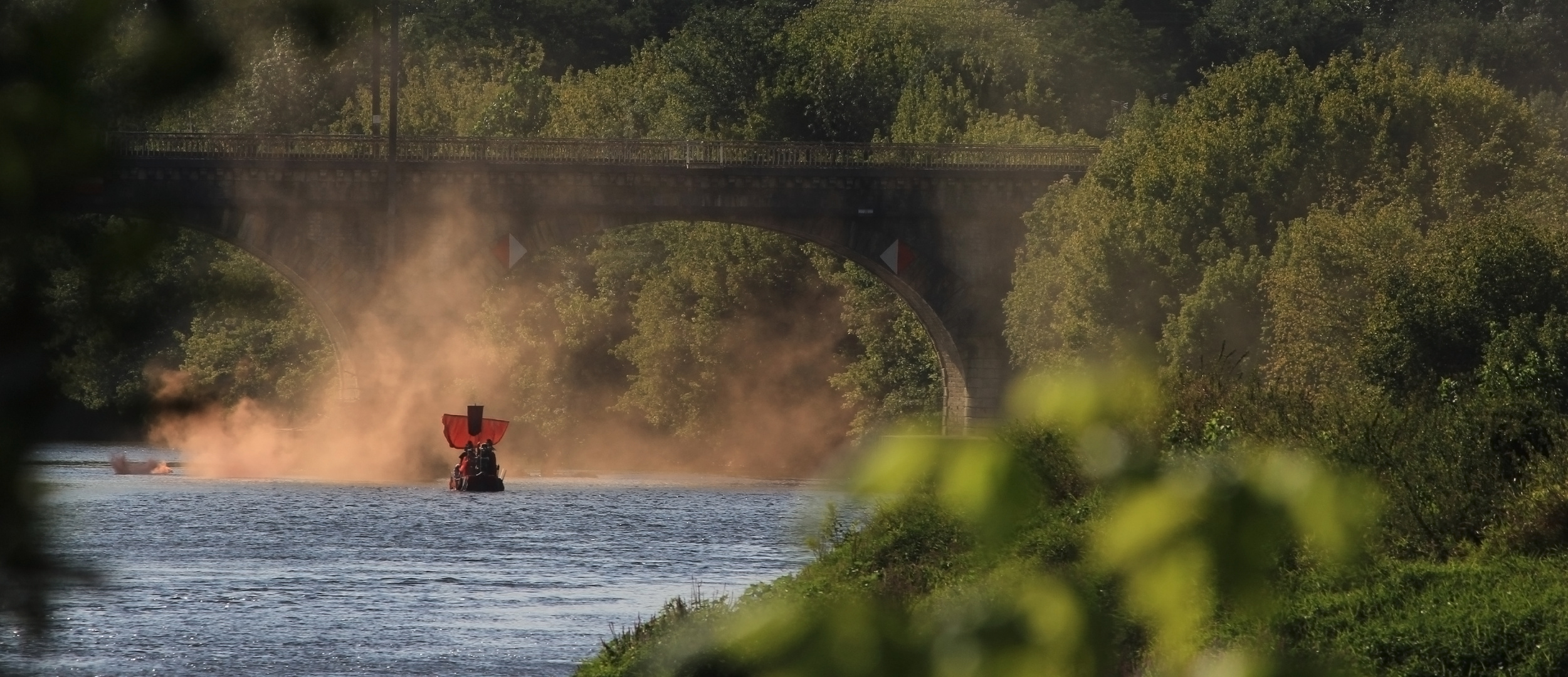 L' Arrivée des Romains sur les Berges de L Adour - Dax -