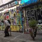 l art de la rue dans paris....