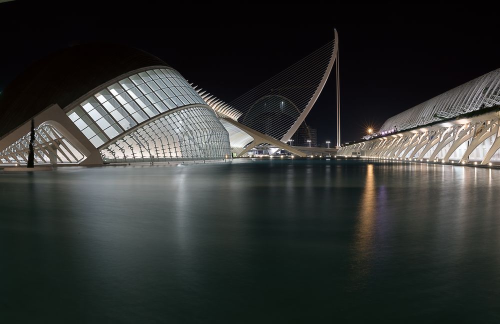 L' Hemisfèric i Pont de l' Assut de l' Or