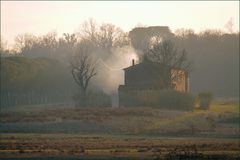 l hiver en campagne toscane....