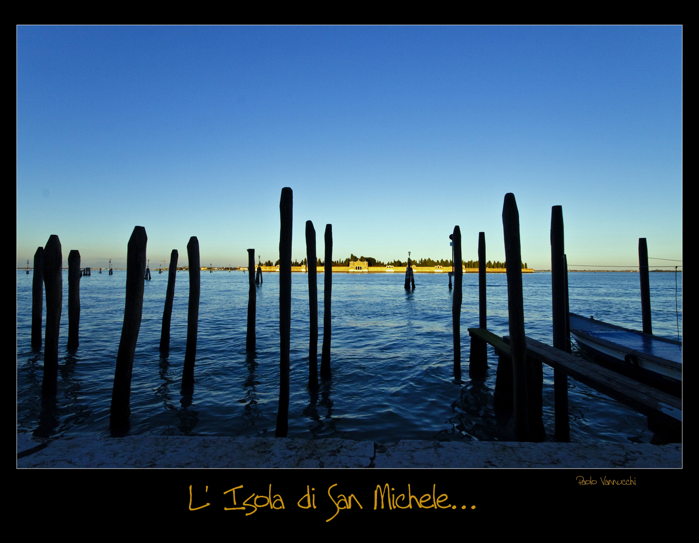 L' isola di San Michele...