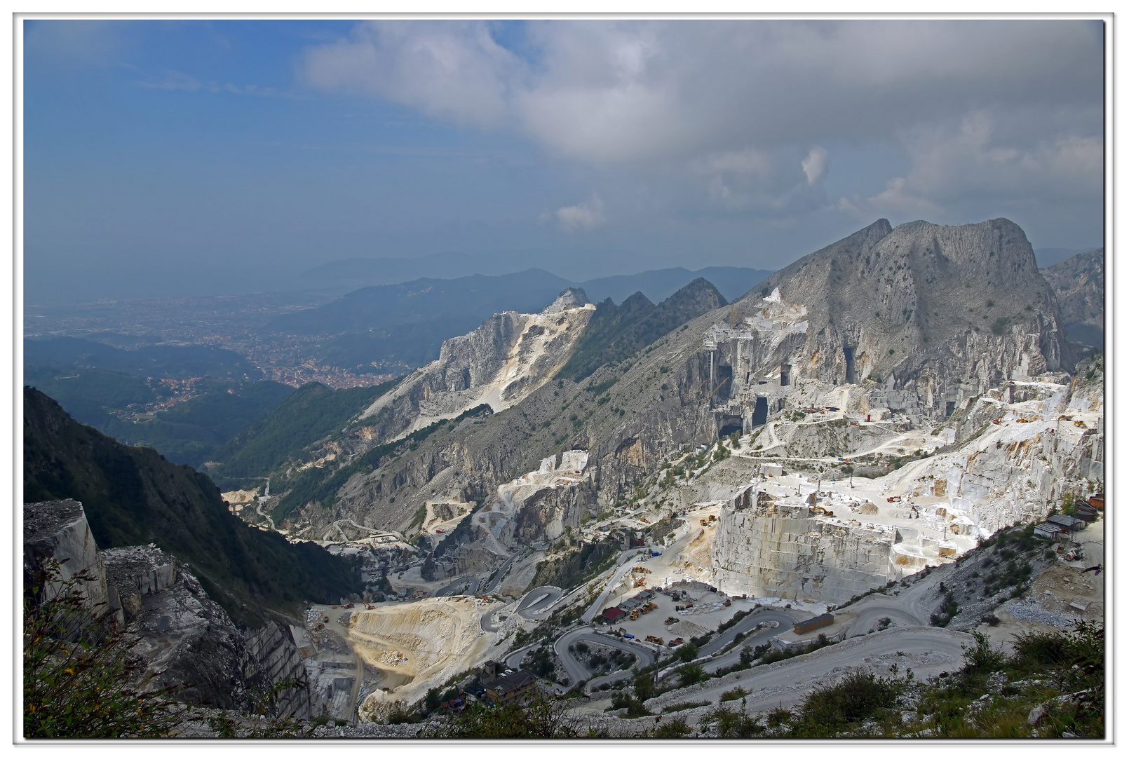 l oro bianco di carrara....