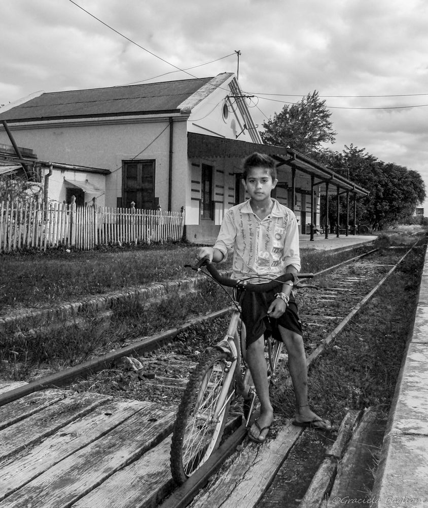 "Él y SU bici"