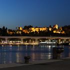 La Alcazaba zur blauen Stunde