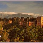 La Alhambra al atardecer