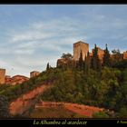 La Alhambra al atardecer