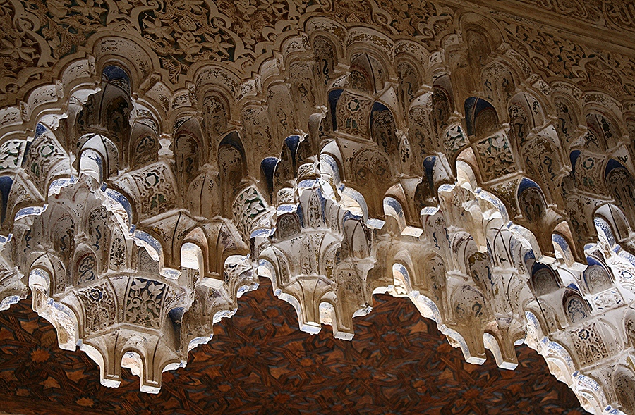 La Alhambra Torbogen - Detail