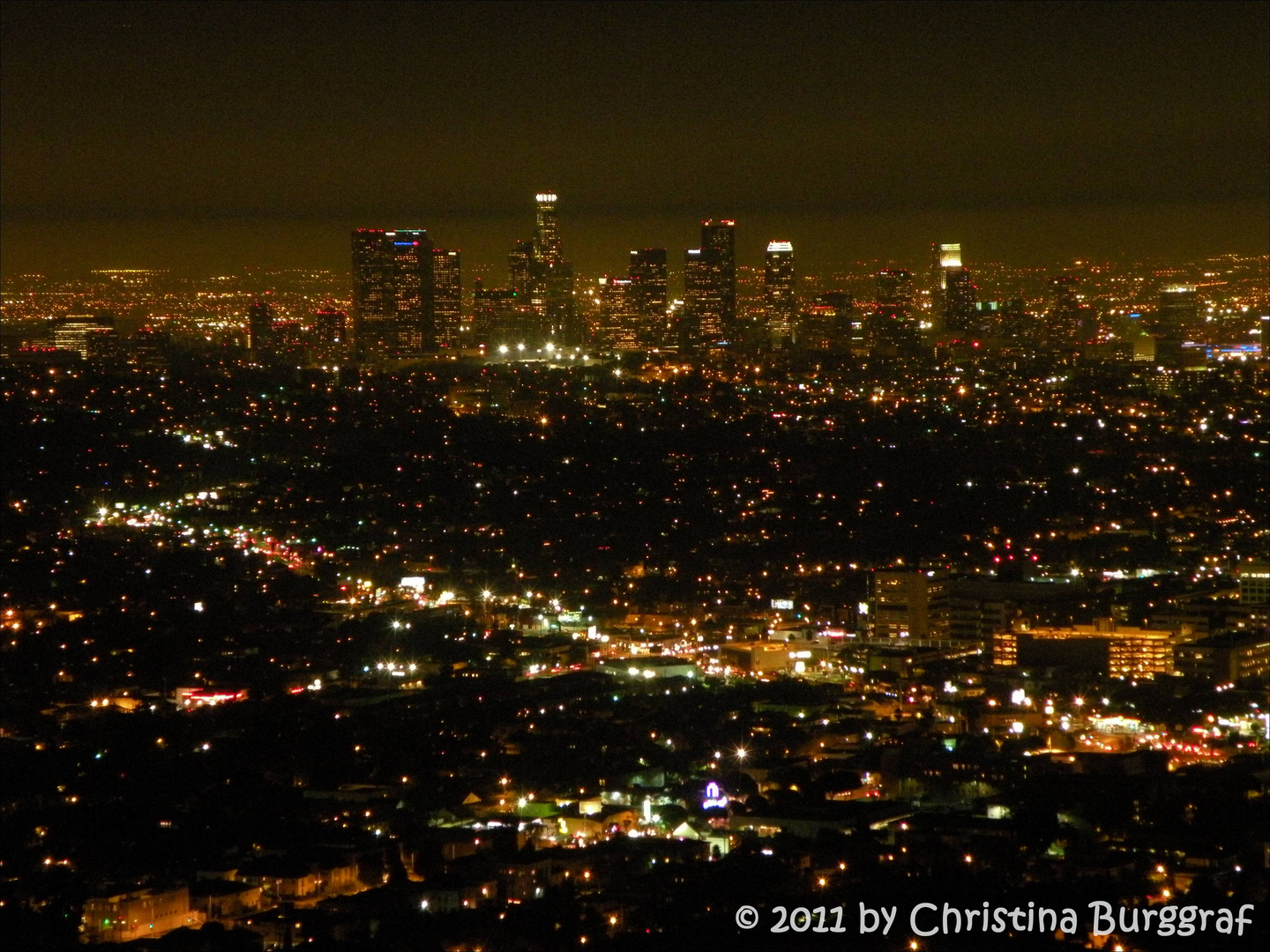 LA at night