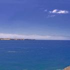 La bahía en Castillo de las Coloradas