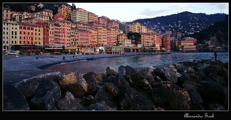 la baia di Camogli