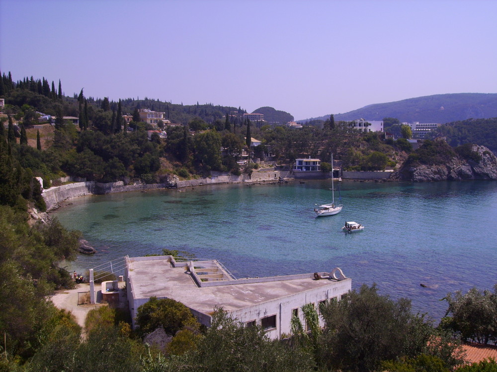 LA BAIA DI PALEOKASTITSA(CORFU')