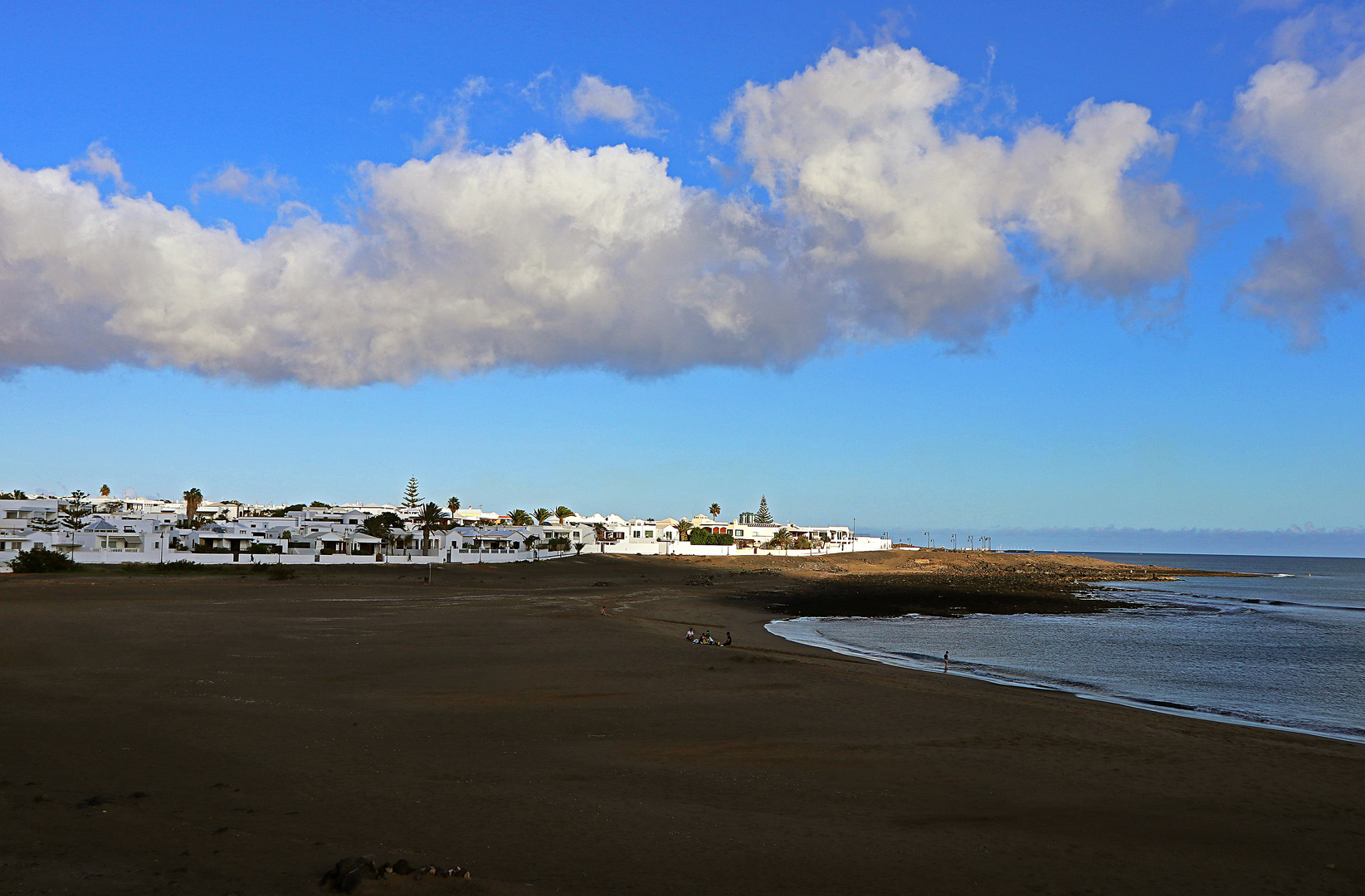La baia di Playa Honda a Lanzarote