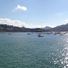 La baia di San Sebastian-Donostia, Spagna, paesi baschi