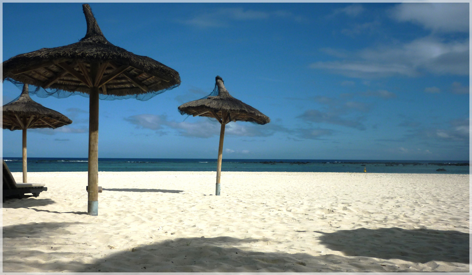 la baie de Flic en Flac - Mauritius