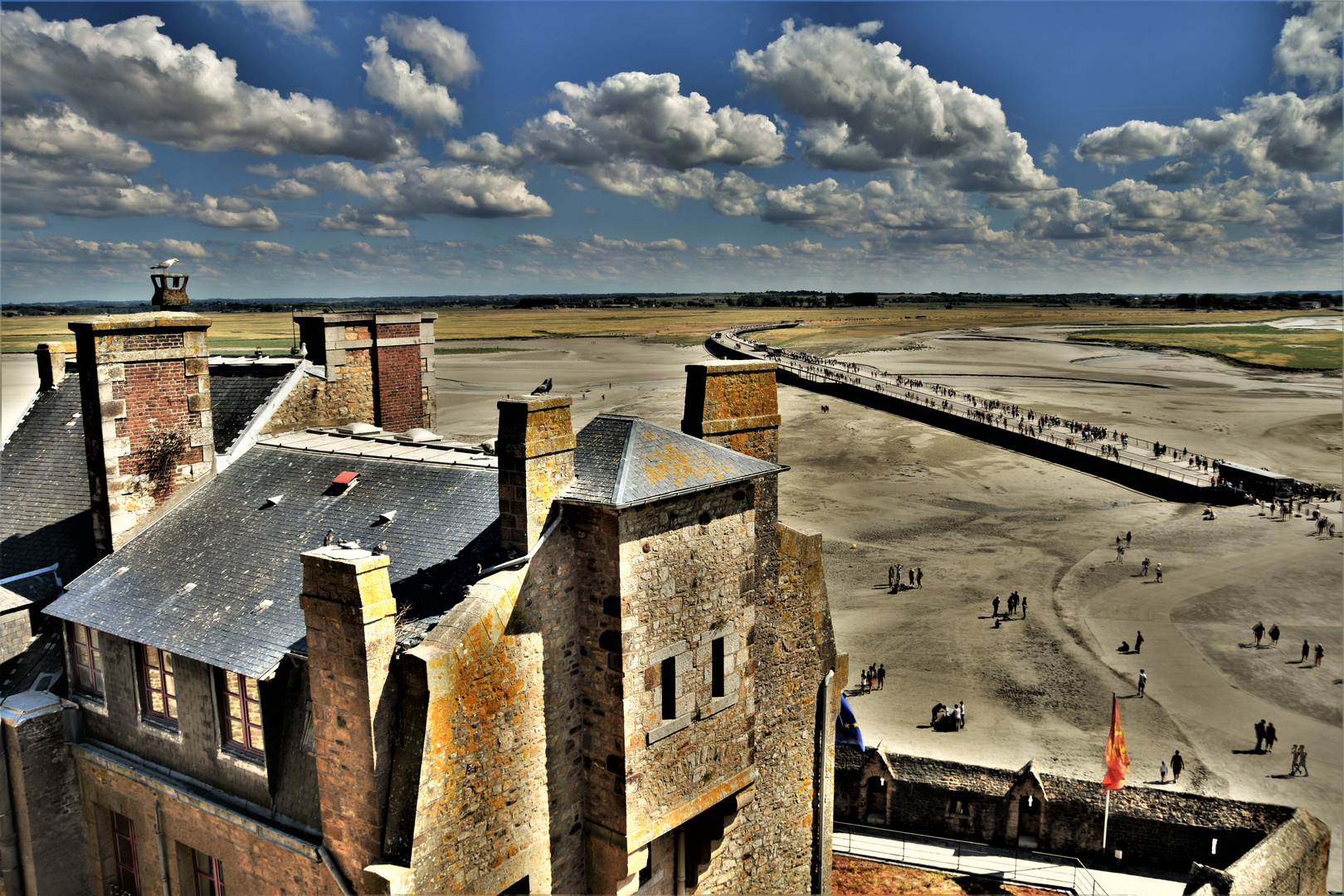 la baie de Mont Saint Michel