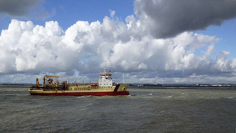 La baie de seine maritime en face le Havre