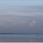 la baie de Somme à marée haute....