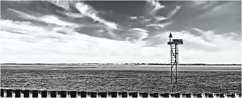 la baie de Somme au Hourdel..