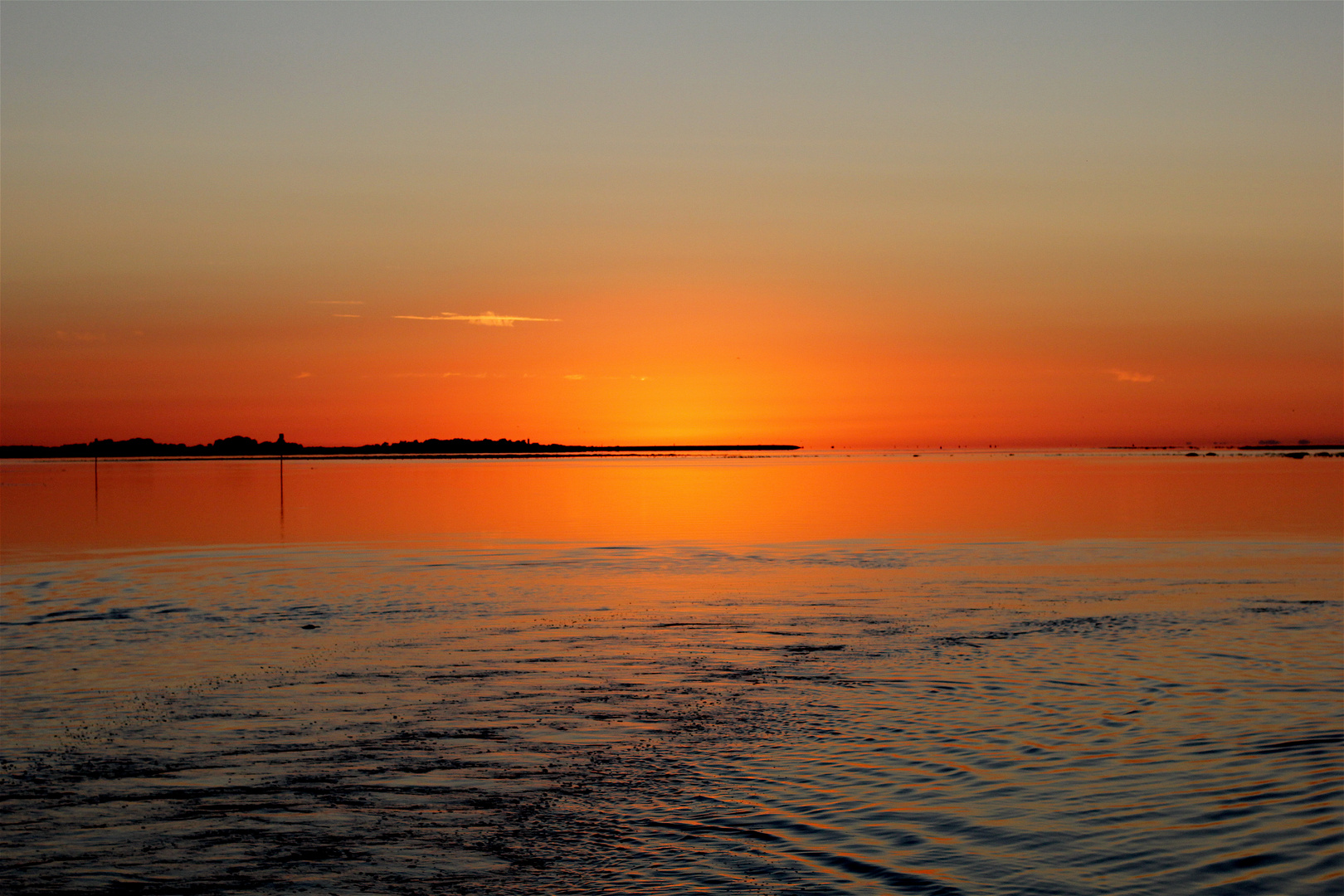 La Baie de Somme et son coucher de soleil
