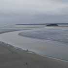 La Baie du Mont St. Michel bei Nieselregen