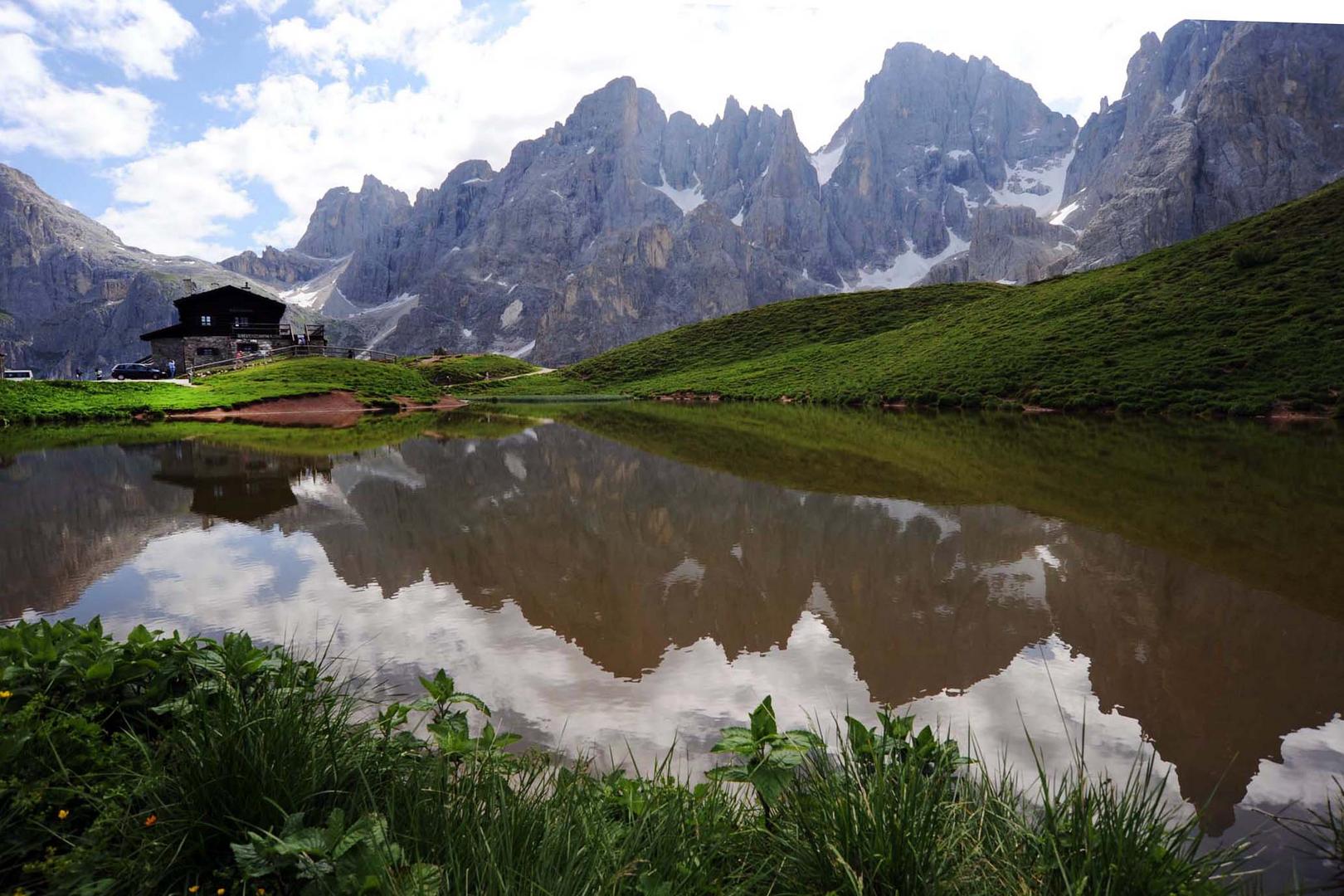 la Baita ed il riflesso