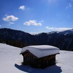 La baita innevata