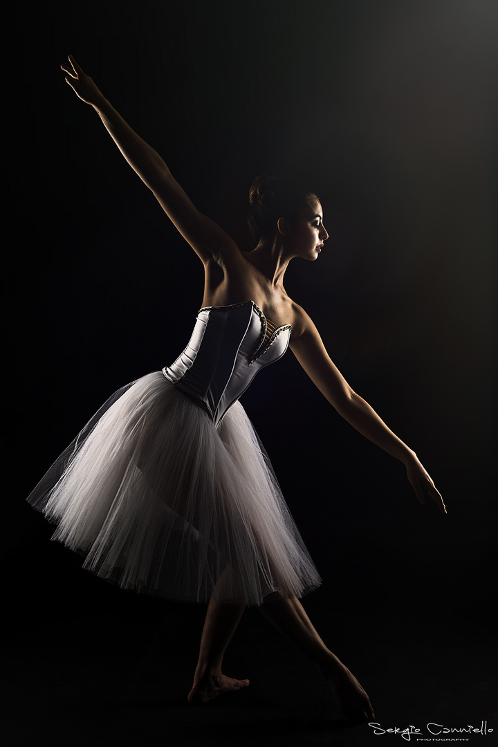 La ballerina di danza classica